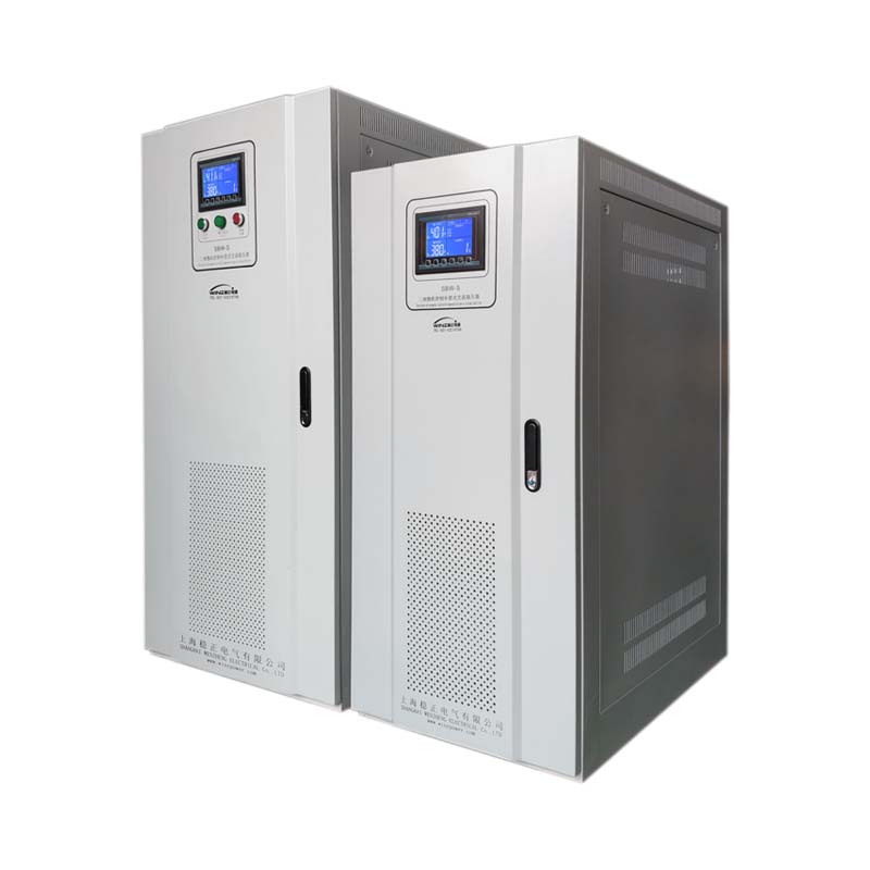 Three phase voltage regulator input range test