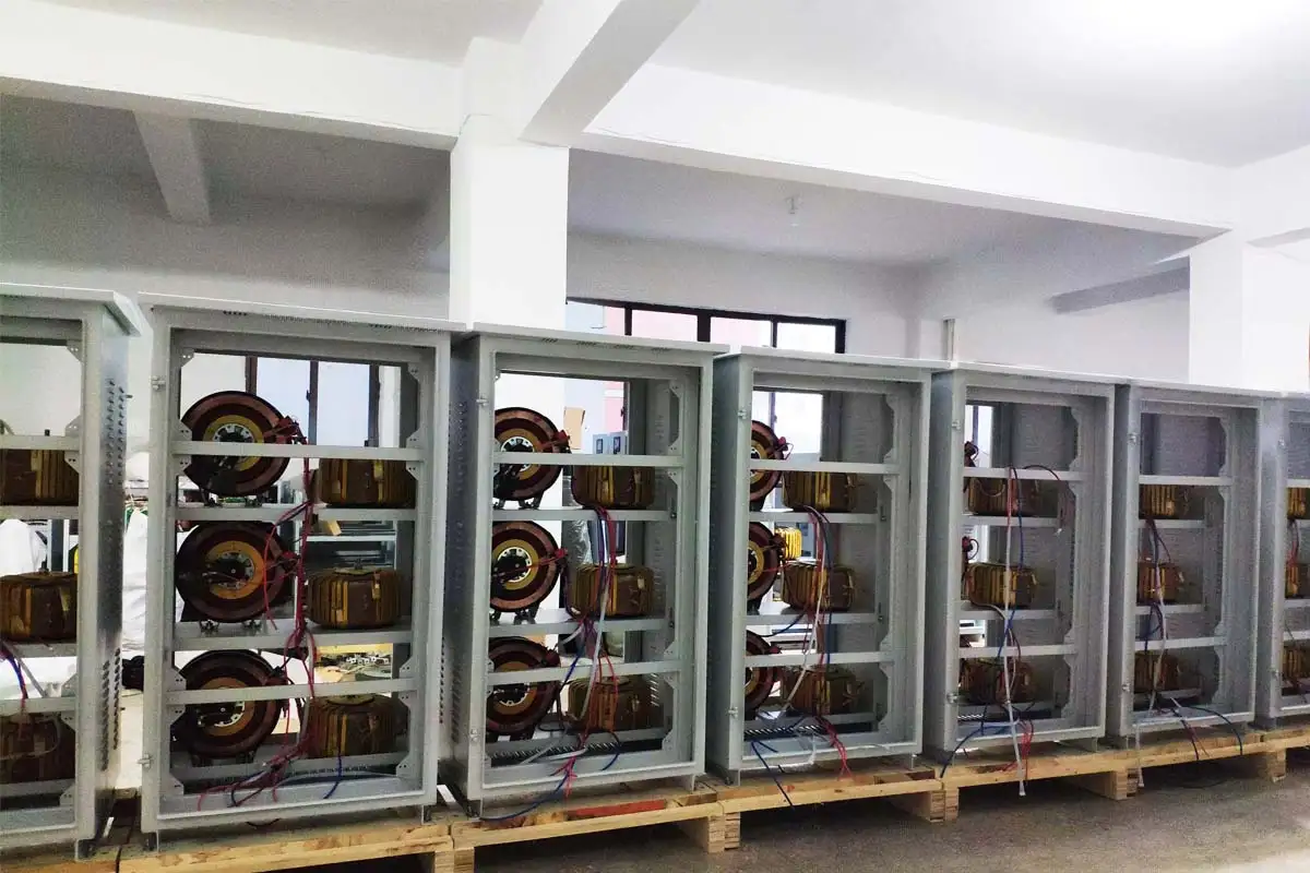 SVC Servo Motor Voltage Stabilizer