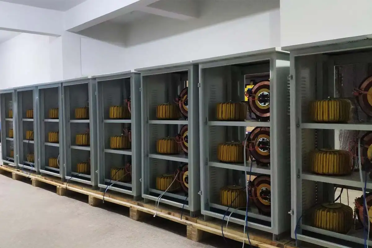 SVC Servo Motor Voltage Stabilizer