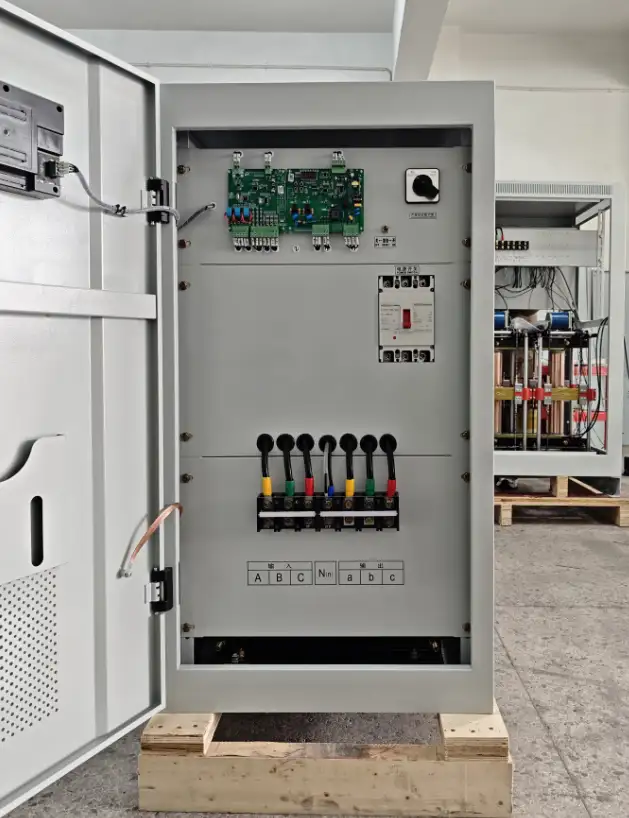100KVA 440V تثبیتکننده ولتاژ صنعتی رگولاتور ولتاژ 3 فاز از نوع سروو