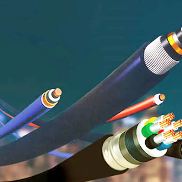 Colores globales de cables de alimentación trifásicos industriales