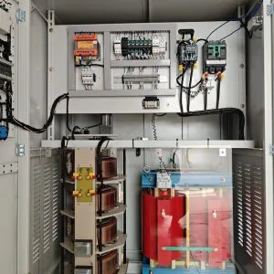 0-3000V ترانسفورماتور قابل تنظیم ایزولاسیون تک‌فاز 60KVA