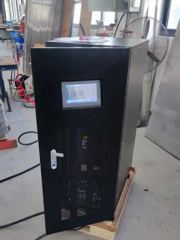 WVFP-30kVA variable frequency power supply running status and parameter monitoring
