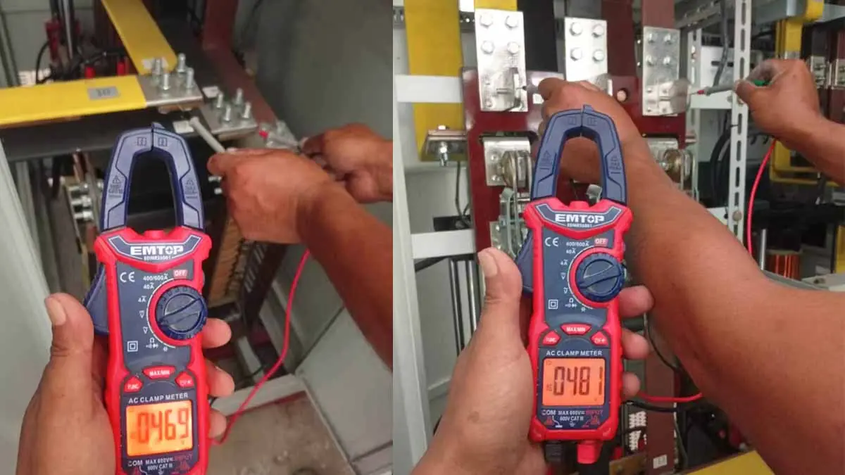 Input and output voltage verification
