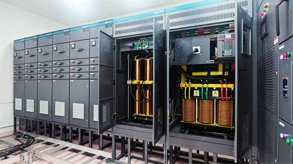 Installed Voltage Stabilizer and Isolation Transformer System