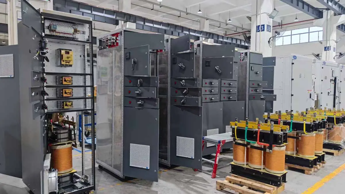 Transformer Cabinet Unit During Manufacturing