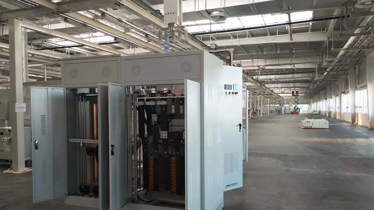 1200KVA voltage stabilizer installed in Volkswagen EV Battery PACK production facility