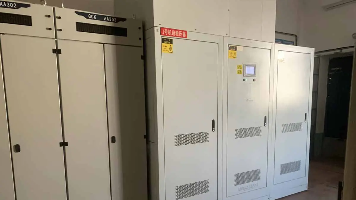 Cabinet installation environment on site