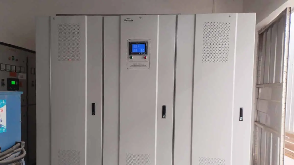 Unit 1 installation completed
