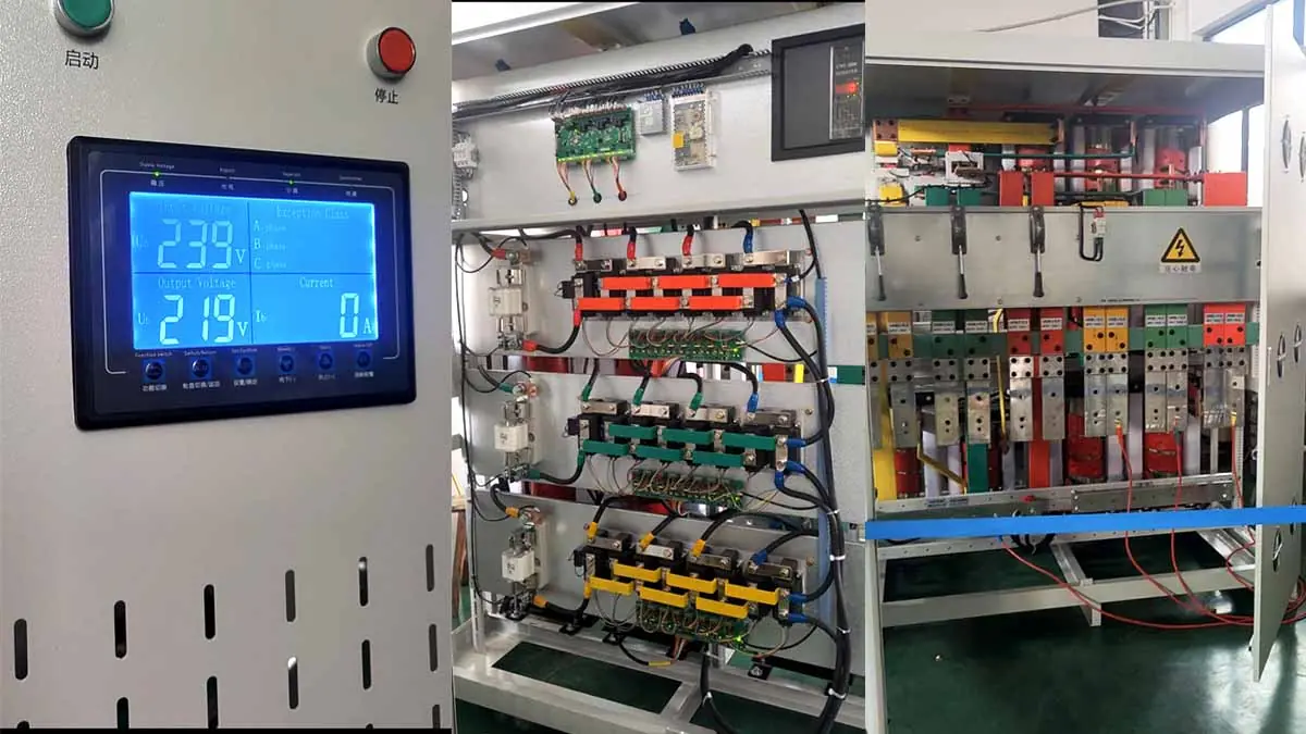 Factory commissioning high voltage range test