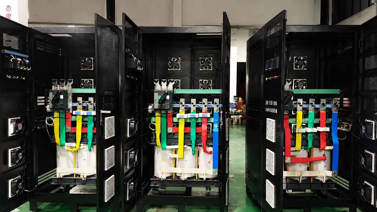 Cabinet interior at factory delivery