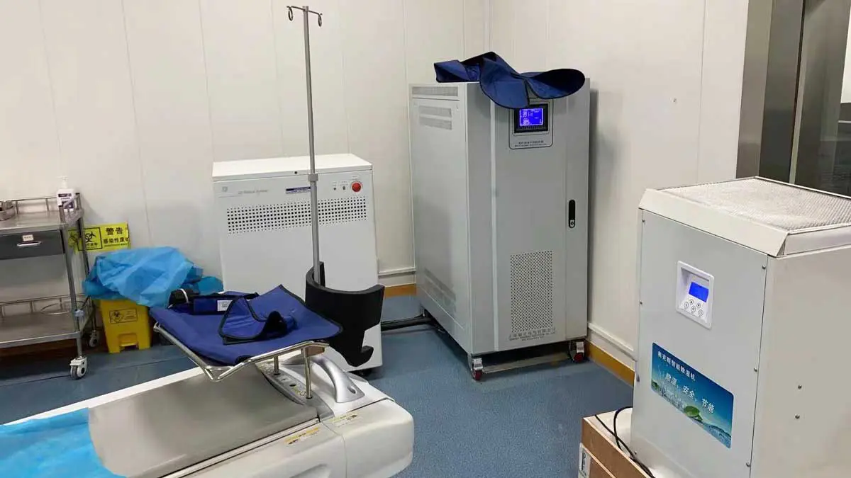 GE Optima CT670 installation site