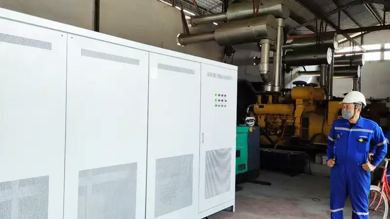 480V 60Hz to 380V 50Hz equipment conversion project reference