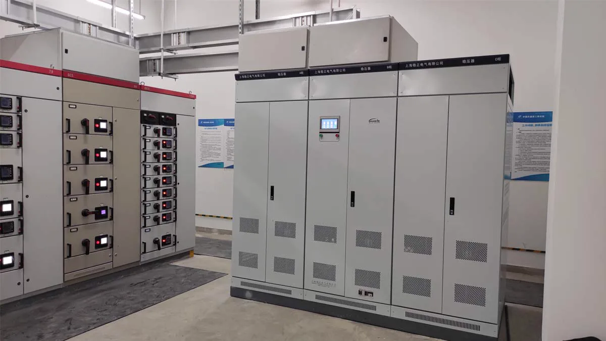 1250KVA voltage stabilizer supplying power to aerospace equipment factory
