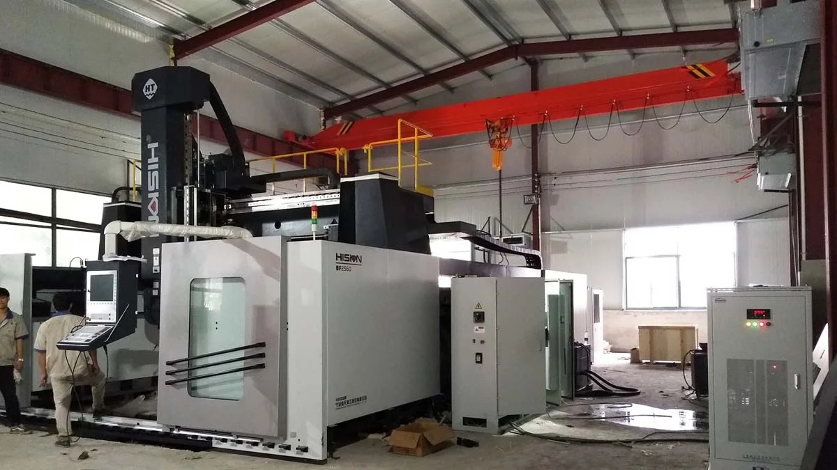 Large CNC processing machine voltage stabilizer application