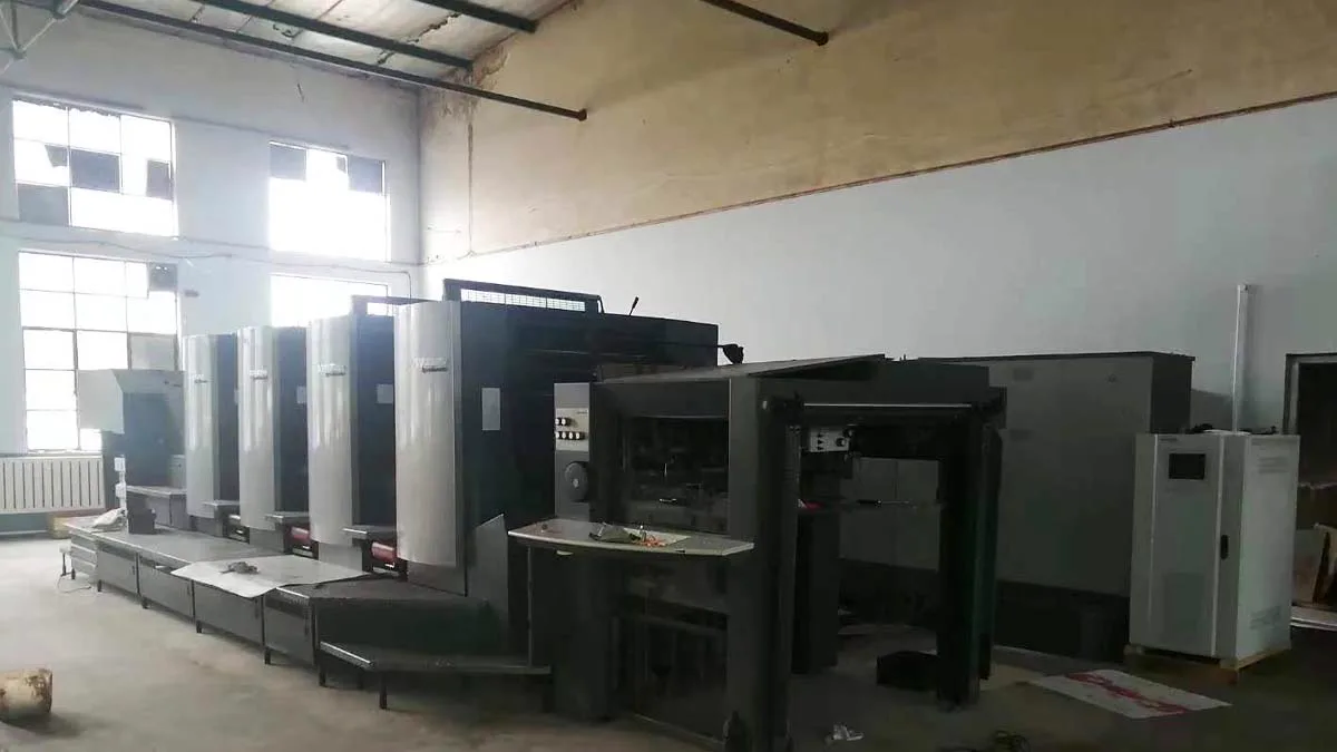 Heidelberg printing machine voltage stabilizer installation case