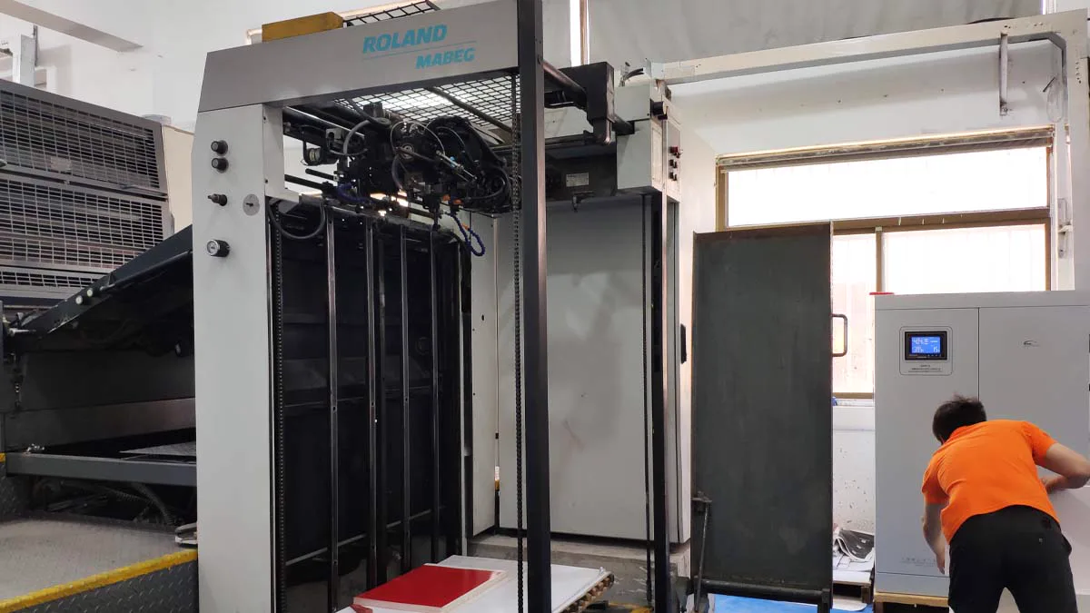 Other printing equipment voltage stabilizer application case