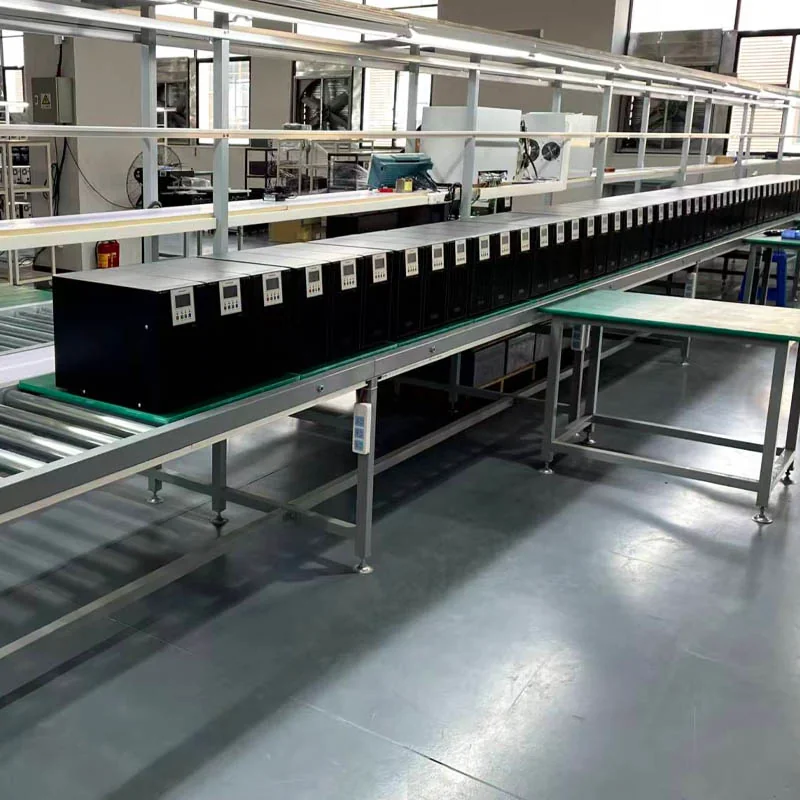 UPS units moving through batch production