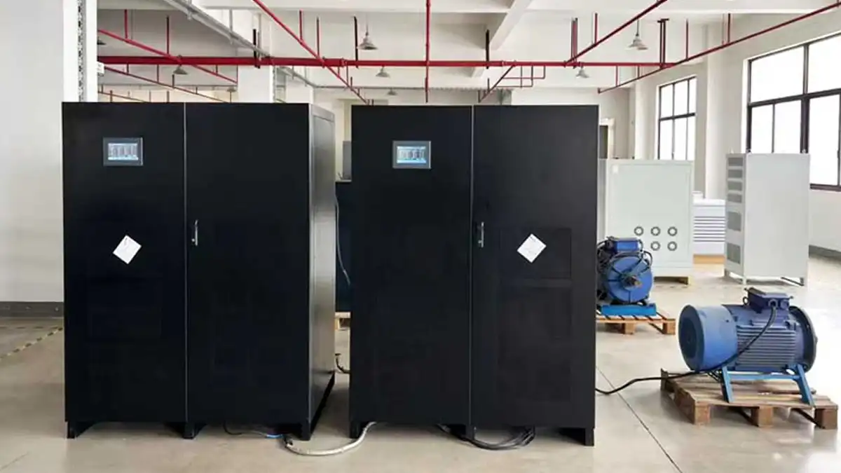 WVFP variable frequency power supply motor load testing
