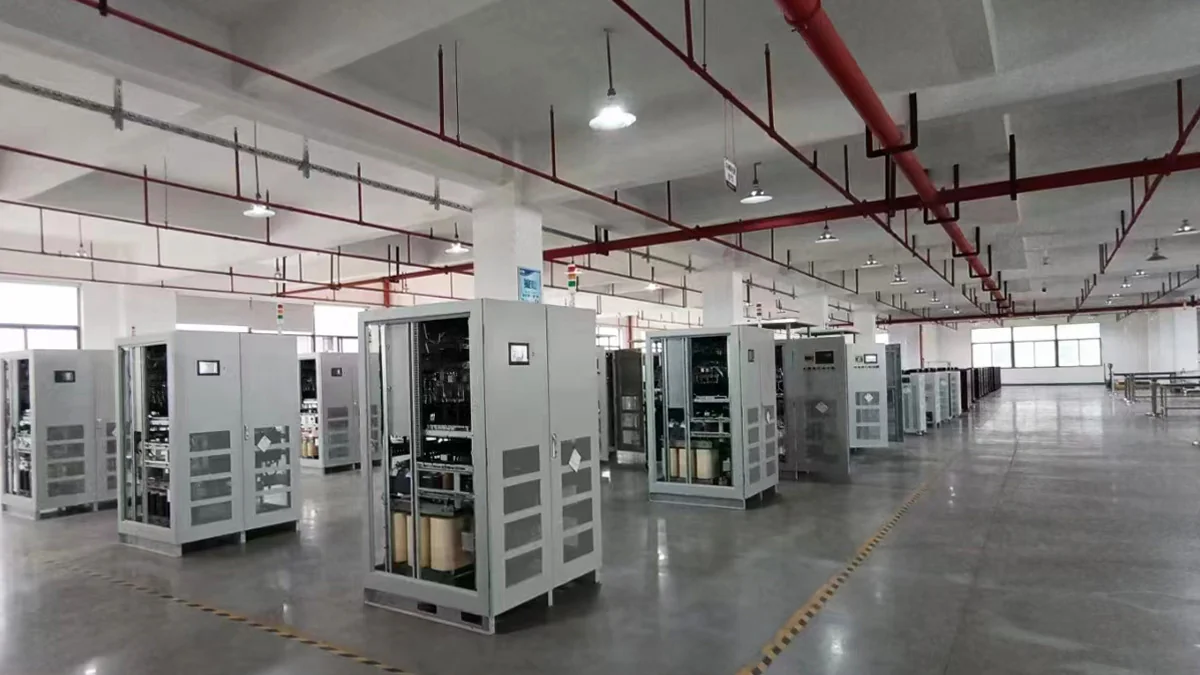 WVFP variable frequency power supply production line and assembly